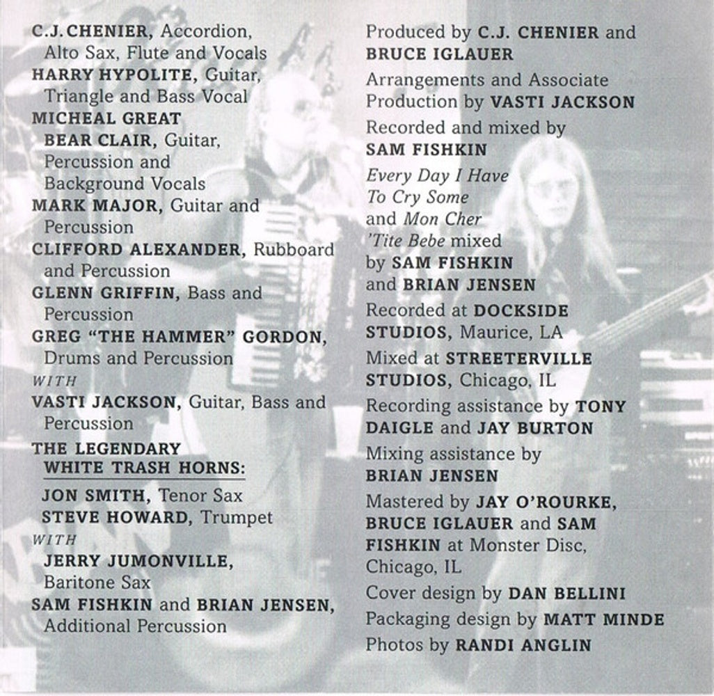 Image 4: C Chenier J & Red Hot Louisia – Big Squeeze CD | Relix