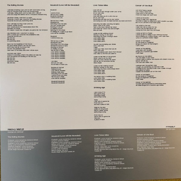Image 4: Cameron Winter – Heavy Metal (Colored, Slv LP Vinyl) Vinyl LP | Relix