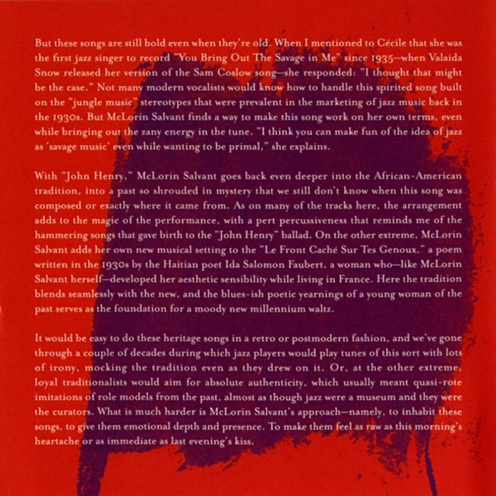 Image 4: Cecile McLorin Salvant – Womanchild CD | Relix