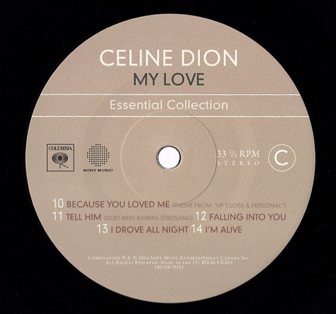 Image 4: Celine Dion – MY LOVE Essential Collection Vinyl LP | Relix