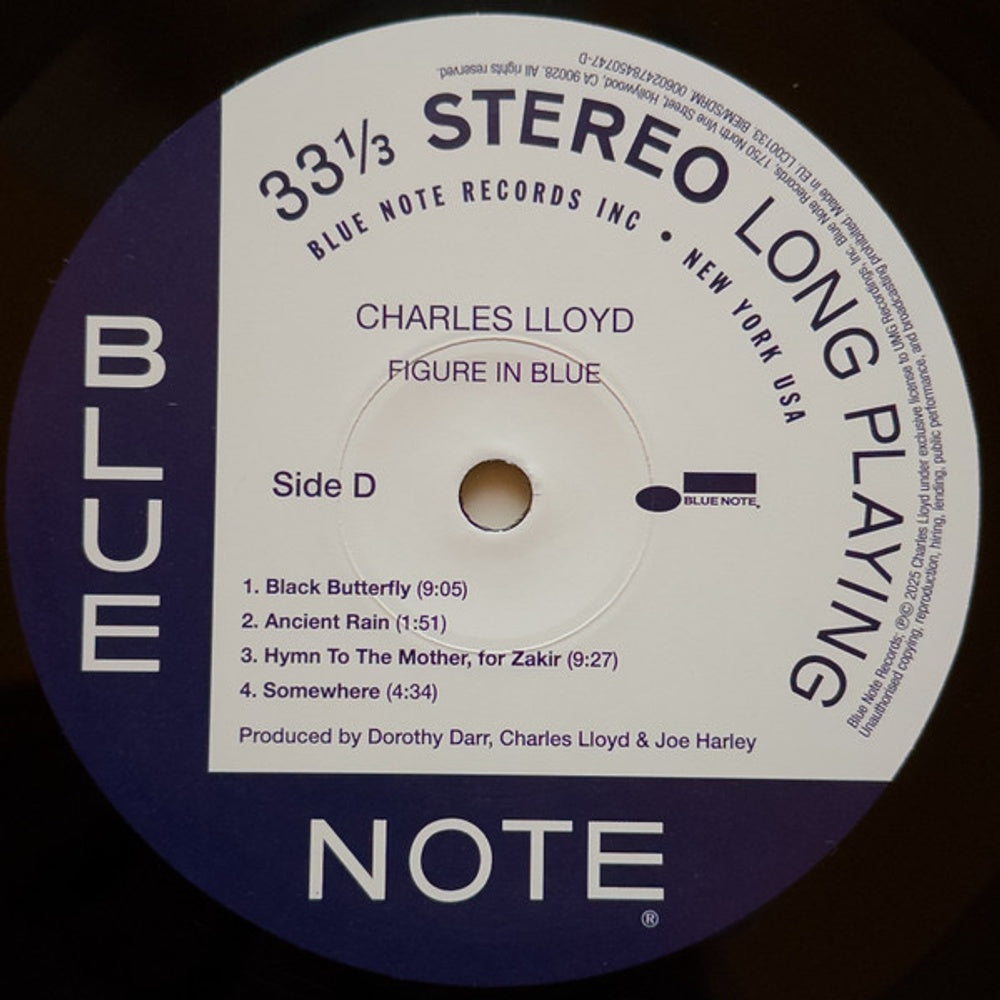 Image 4: Charles Lloyd – Figure In Blue (180 Gram LP Vinyl) Vinyl LP | Relix
