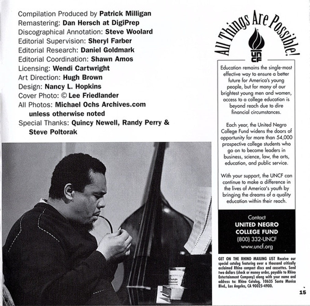 Image 4: Charles Mingus – Very Best of Charles Mingus CD | Relix