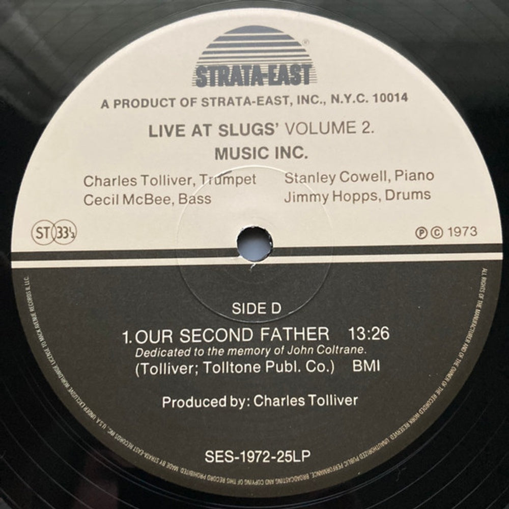 Image 4: Charles Tolliver – Live At Slugs' Volume I & Ii (180 Gram LP Vinyl) Vinyl LP | Relix