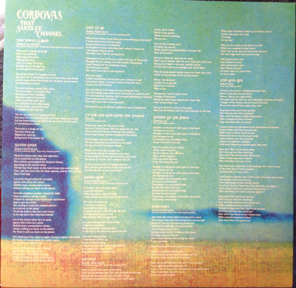 Image 4: Cordovas – That Santa Fe Channel (Translucent Orange LP Vinyl) Vinyl LP | Relix