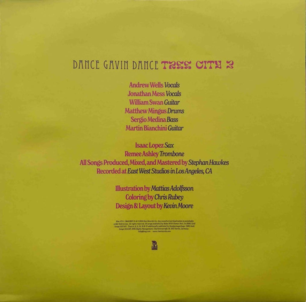 Image 4: Dance Gavin Dance – Tree City Sessions 3 Vinyl LP | Relix