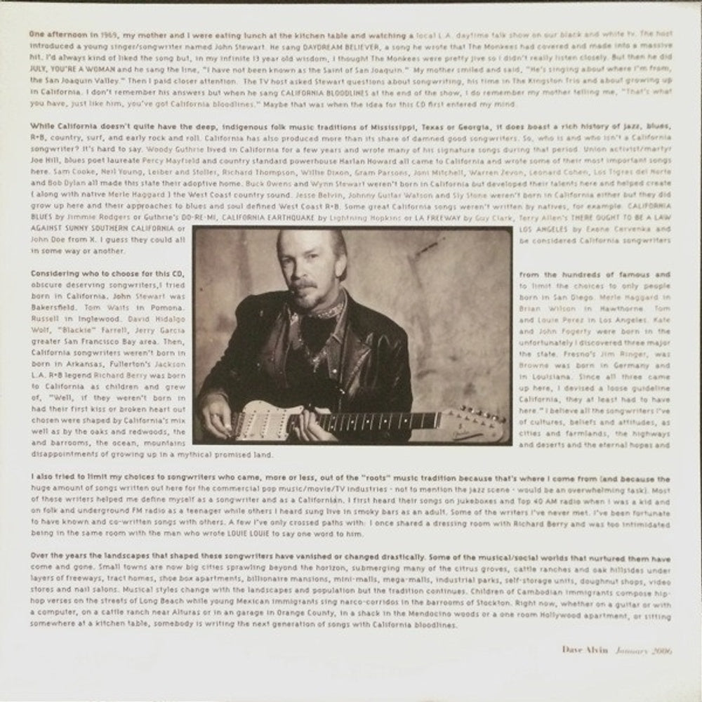 Image 4: Dave Alvin – West of the West Vinyl LP | Relix
