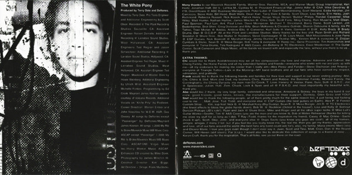 Image 4: Deftones – White Pony (CD) CD | Relix