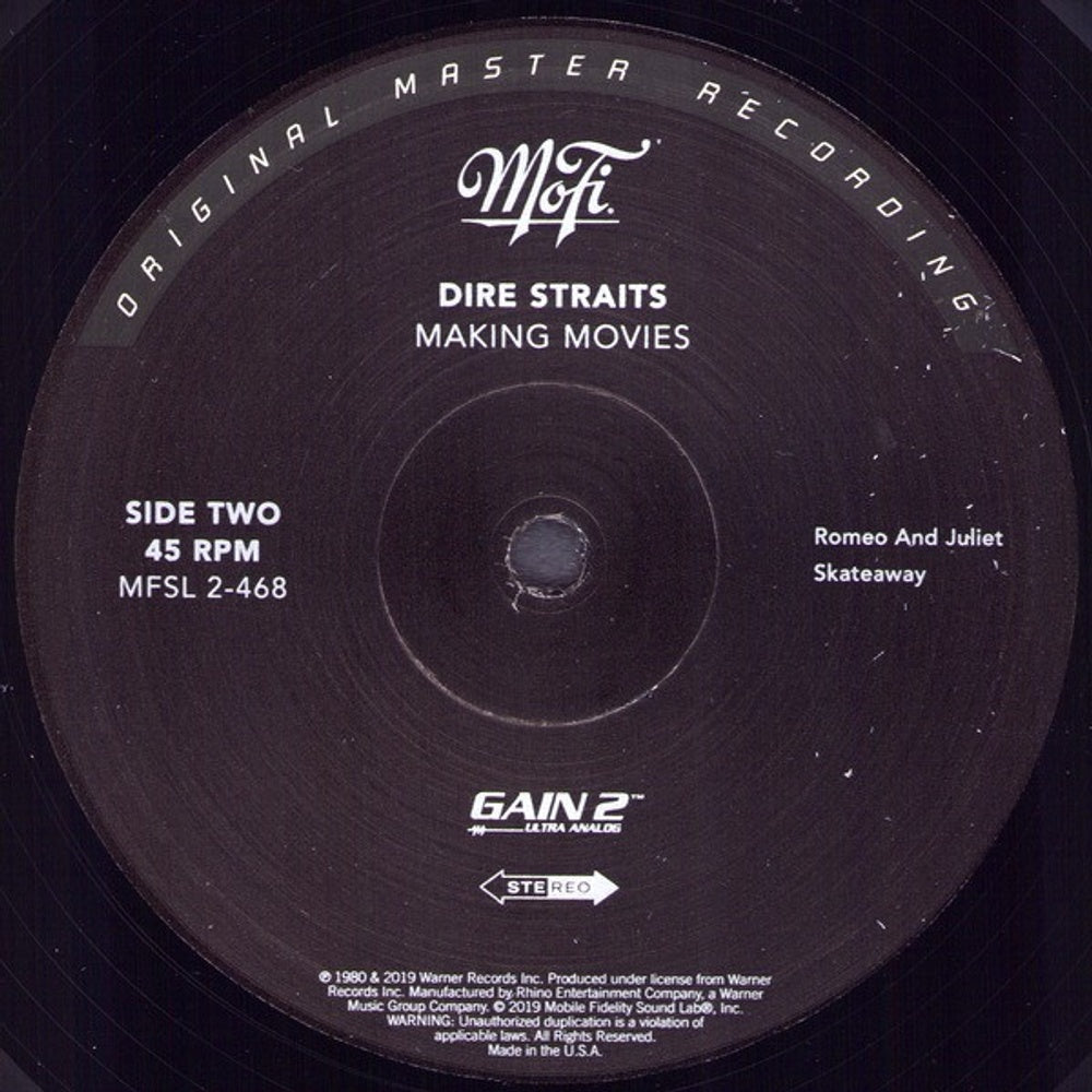Image 4: Dire Straits – Making Movies (Limited Edition, 180 Gram LP Vinyl) Vinyl LP | Relix