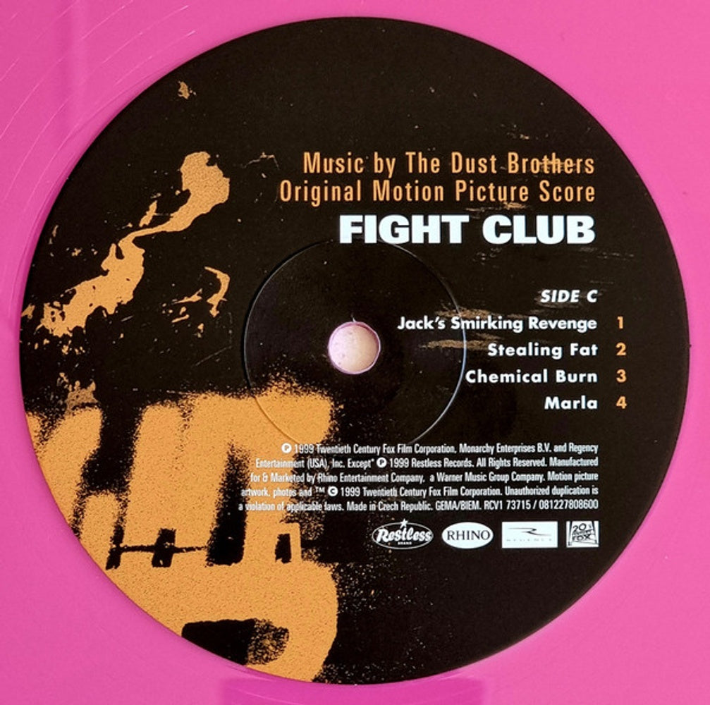 Image 4: Dust Brothers – Fight Club - O.S.T. (Syeor26, Pink Colored LP Vinyl) Vinyl LP | Relix