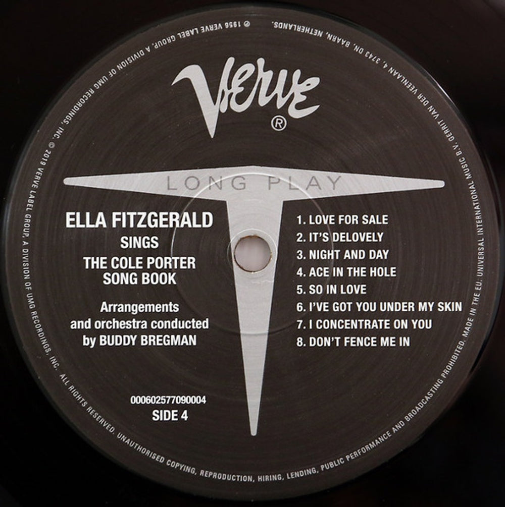 Image 4: Ella Fitzgerald – Sings The Cole Porter Songbook (2-LP Vinyl) Vinyl LP | Relix