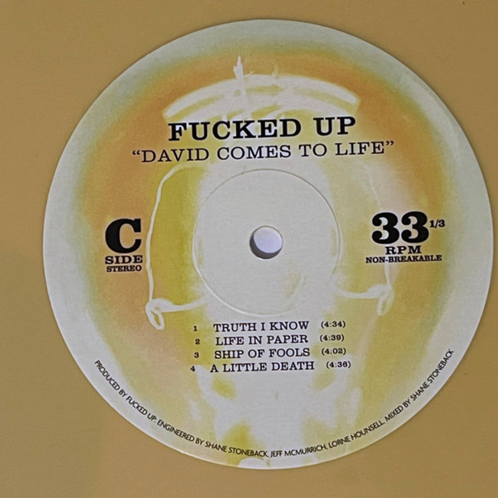 Image 4: Fucked Up – Comes To Life (Limited Edition Yellow 2-LP Vinyl) Vinyl LP | Relix