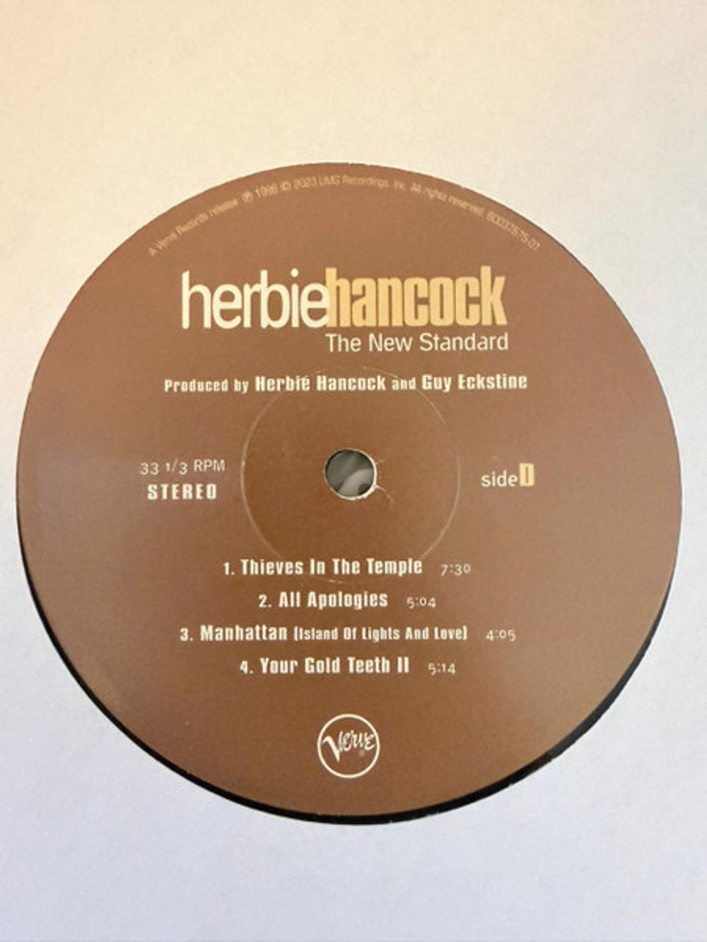 Image 4: Herbie Hancock – New Standard (Verve By Request Series LP Vinyl) Vinyl LP | Relix