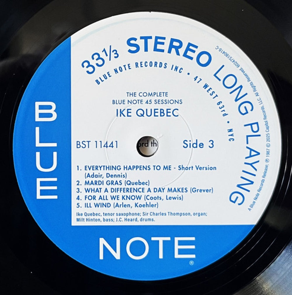 Image 4: Ike Quebec – Complete 45 Sessions (Blue Note Tone Poet Edition LP Vinyl) Vinyl LP | Relix