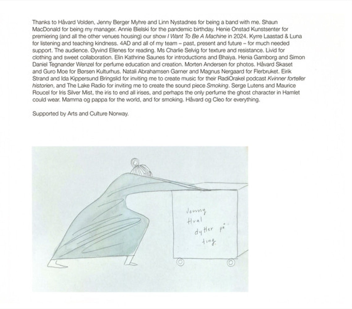 Image 4: Jenny Hval – Iris Silver Mist CD | Relix