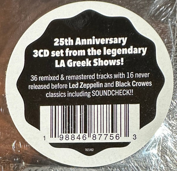 Image 4: Jimmy Page & The Black Crowes – Live at the Greek (3 Compact discs CD) CD | Relix