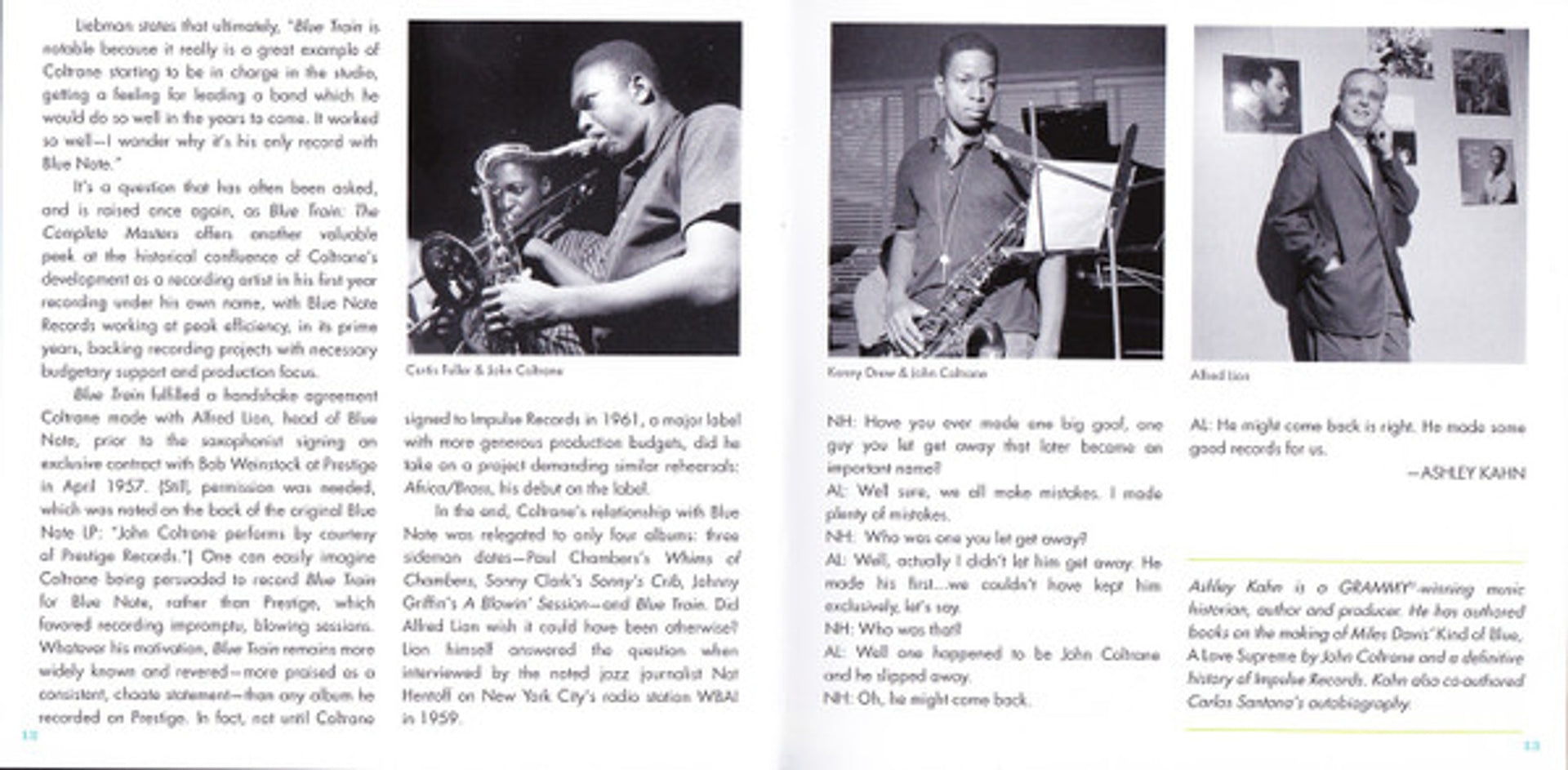 Image 4: John Coltrane – Blue Train: The Complete Masters (Blue Note Tone Poet Series CD) CD | Relix