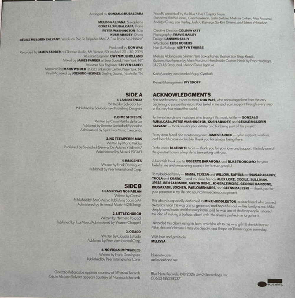 Image 4: Melissa Aldana – Filin Vinyl LP | Relix