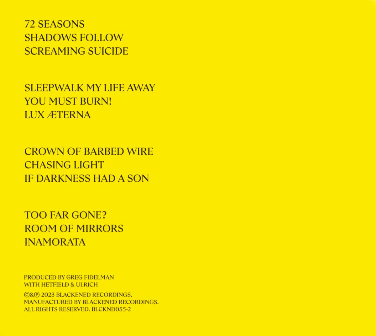 Image 4: Metallica – 72 Seasons CD | Relix