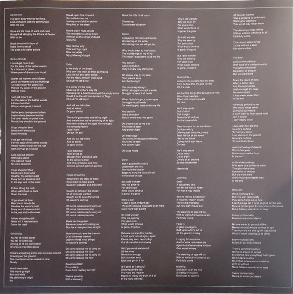 Image 4: Midlake – For The Sake Of Bethel Woods (Crystal Clear LP Vinyl) Vinyl LP | Relix