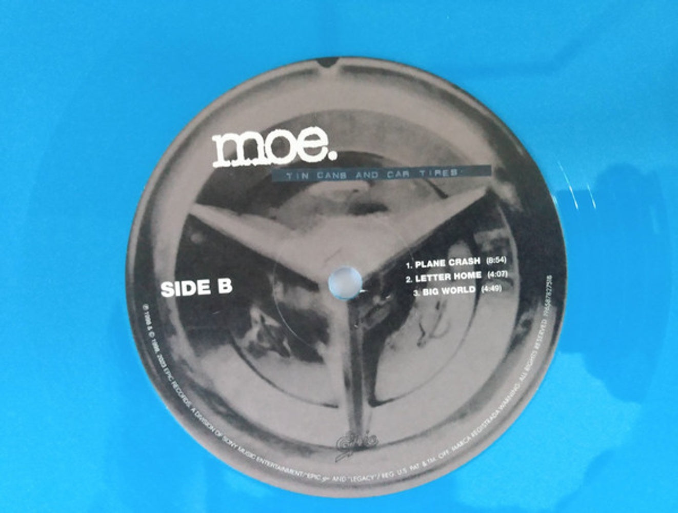 Image 4: moe. – Tin Cans And Car Tires: 25th Anniversary (Sky Blue 2-LP Vinyl) Vinyl LP | Relix