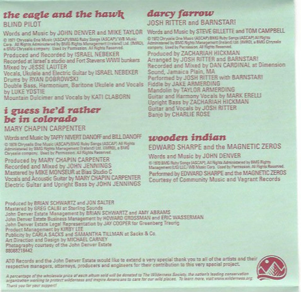 Image 4: Music Is You A Tribute To John Denver – The Music Is You: A Tribute To John Denver CD | Relix