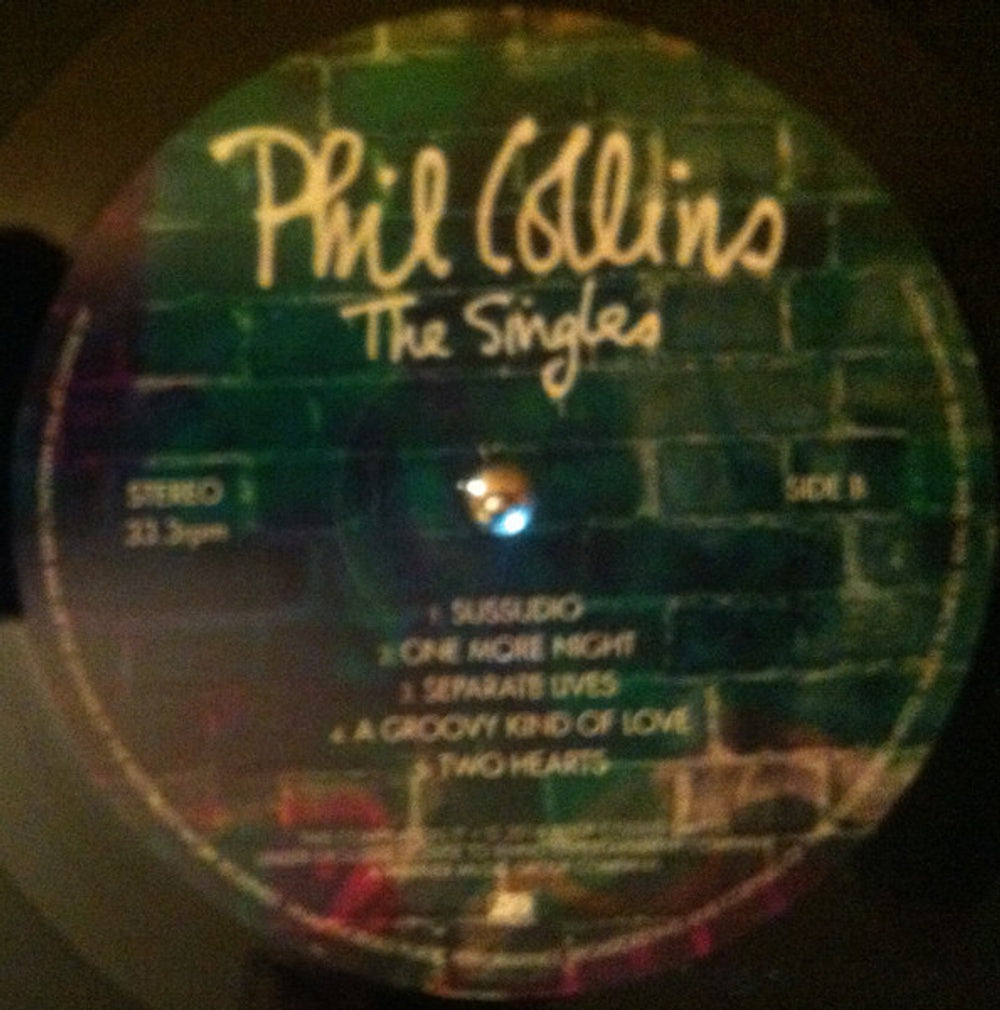 Image 4: Phil Collins – The Singles (2-LP Vinyl) Vinyl LP | Relix