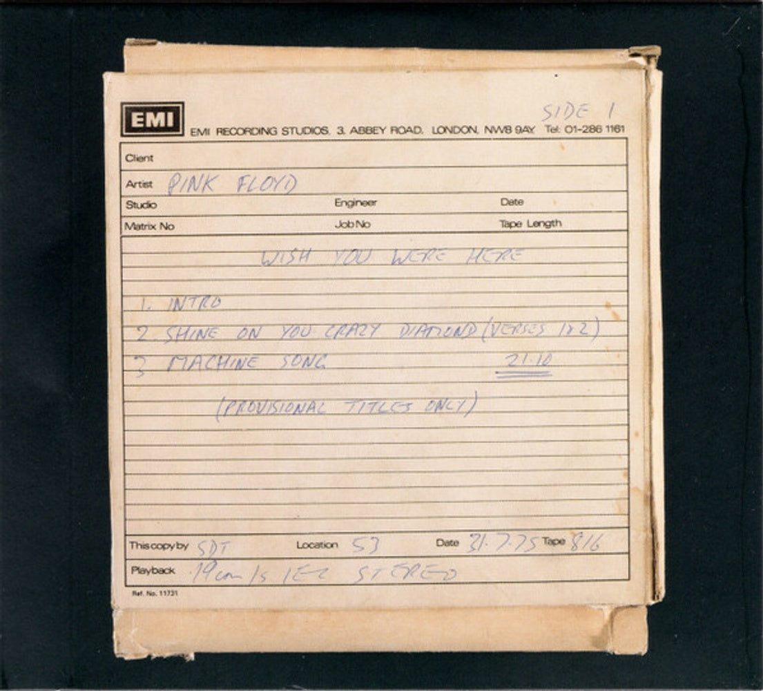 Image 4: Pink Floyd – Wish You Were Here (50th Anniversary CD) CD | Relix