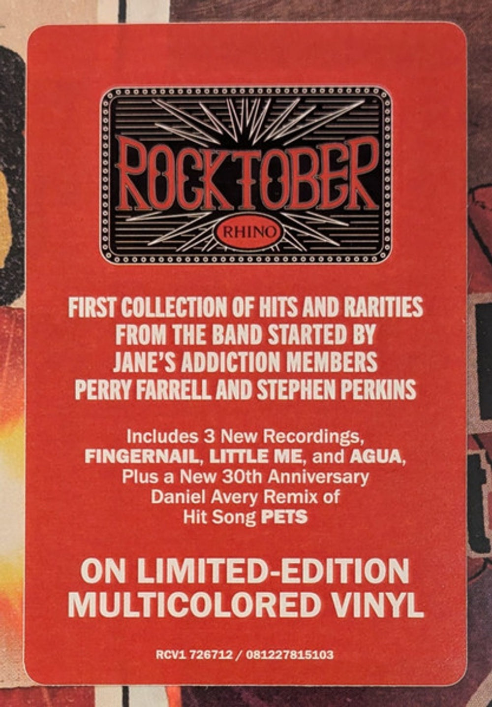 Image 4: Porno For Pyros – Pyrotechnics: Porno For Pyros' Latest & Greatest Vinyl LP | Relix