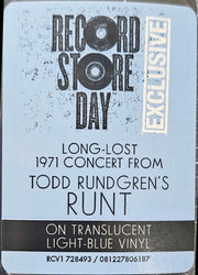 Image 4: RUNT w/ Todd Rundgren – The Necessary Cosmic Frenzy (RSD 2026 LP Vinyl) Vinyl LP | Relix