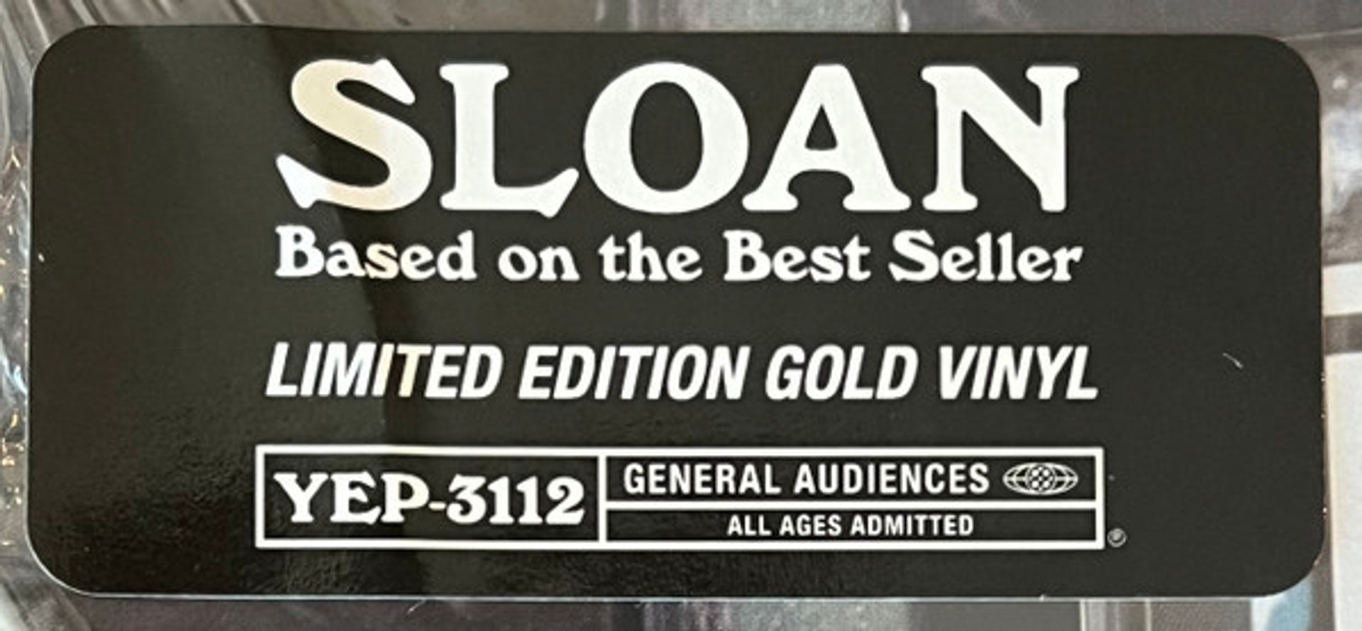 Image 4: Sloan – Based On The Best Seller (Clear, Gol LP Vinyl) Vinyl LP | Relix