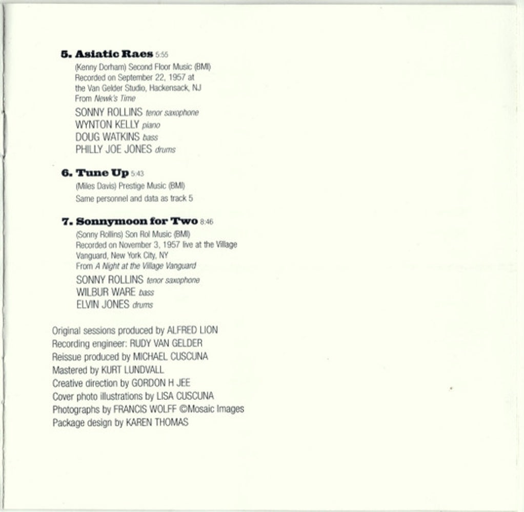 Image 4: Sonny Rollins – The Very Best CD | Relix