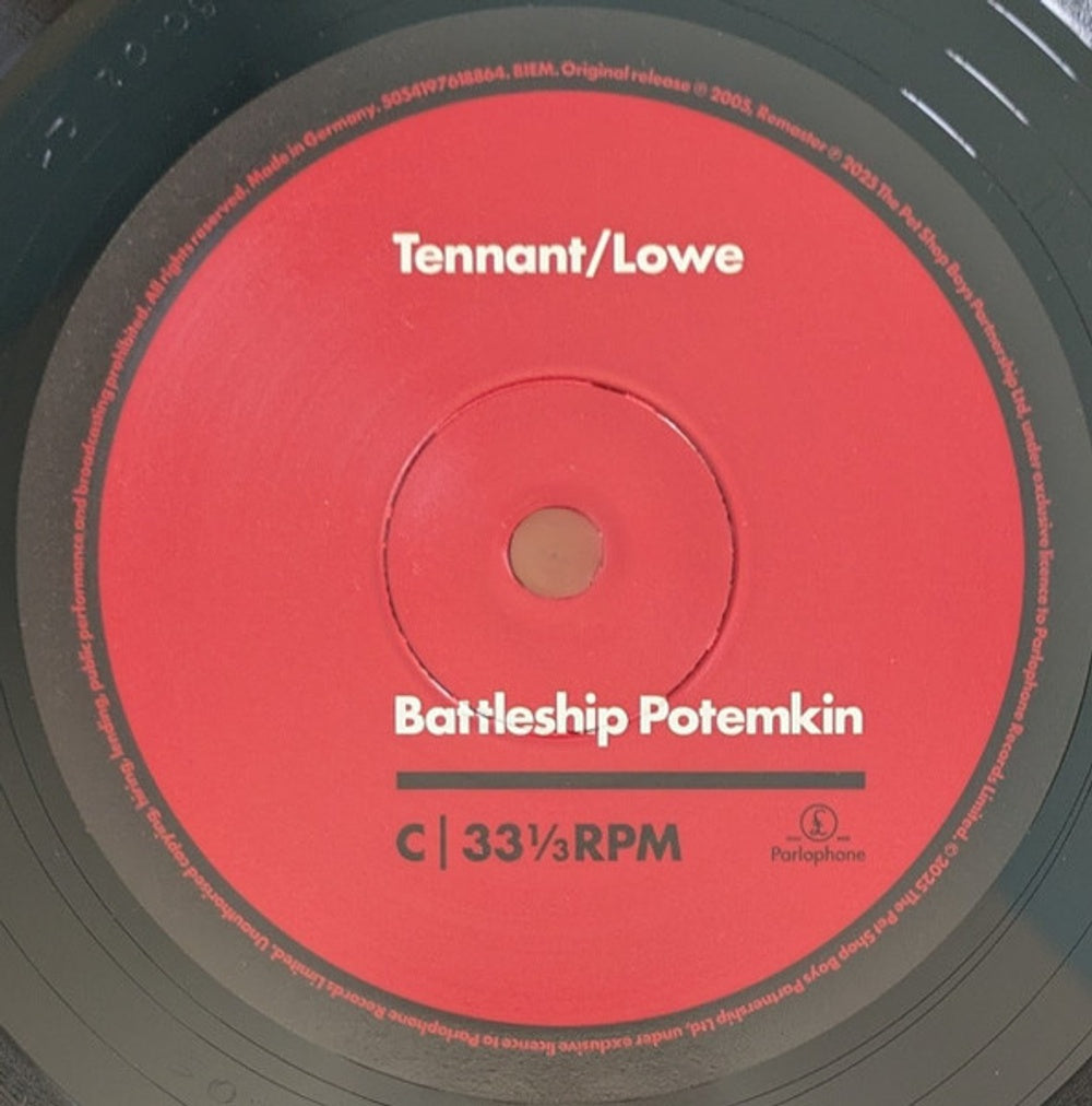 Image 4: Tennant / Lowe – Battleship Potemkin (Remastered LP Vinyl) Vinyl LP | Relix