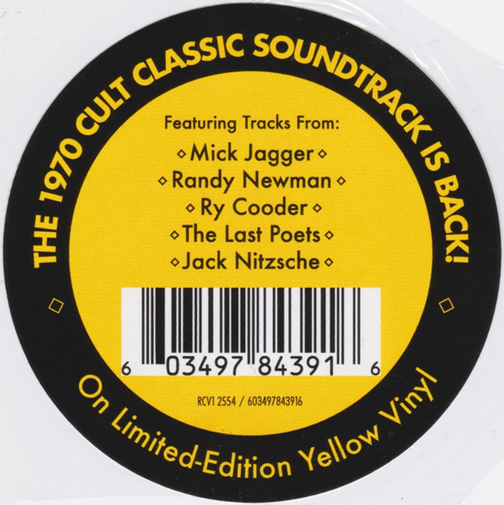 Image 4: Various Artists – Performance (Original Motion Picture Soundtrack, Rocktober 2021 Yellow LP Vinyl) Vinyl LP | Relix