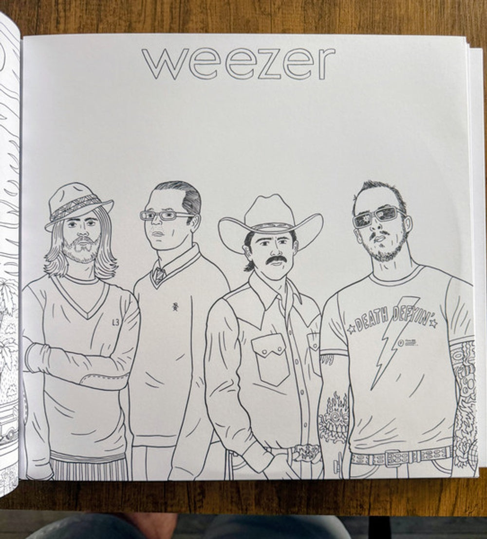 Image 4: Weezer – Coloring Book Box Set (Multicolor LP Vinyl) Vinyl LP | Relix