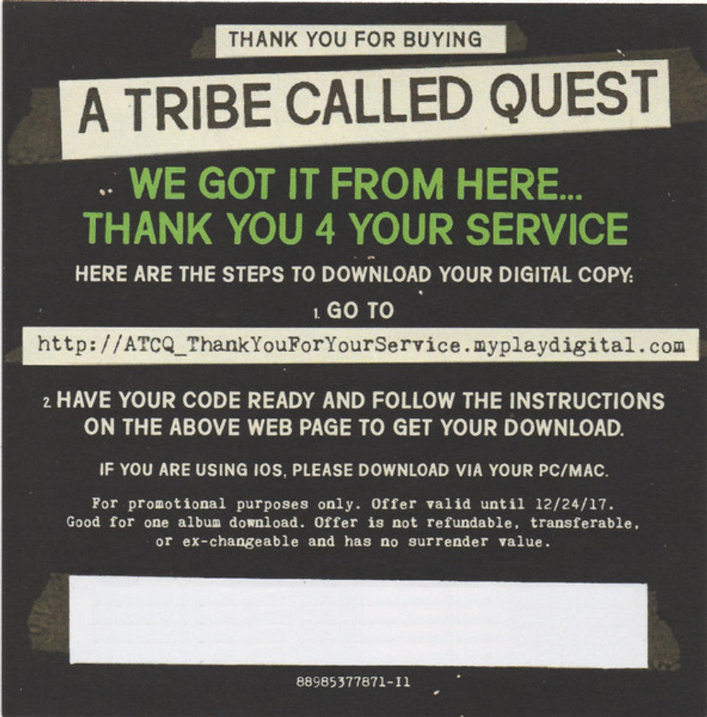 Image 5: A Tribe Called Quest – We got it from Here... Thank You 4 Your service (2-LP Vinyl) Vinyl LP | Relix