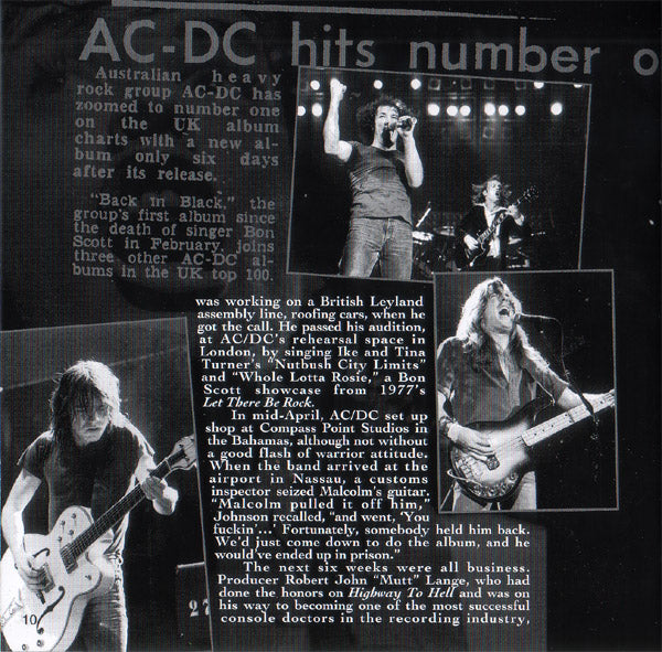 Image 5: AC/DC – Back In Black (Remaster CD) CD | Relix