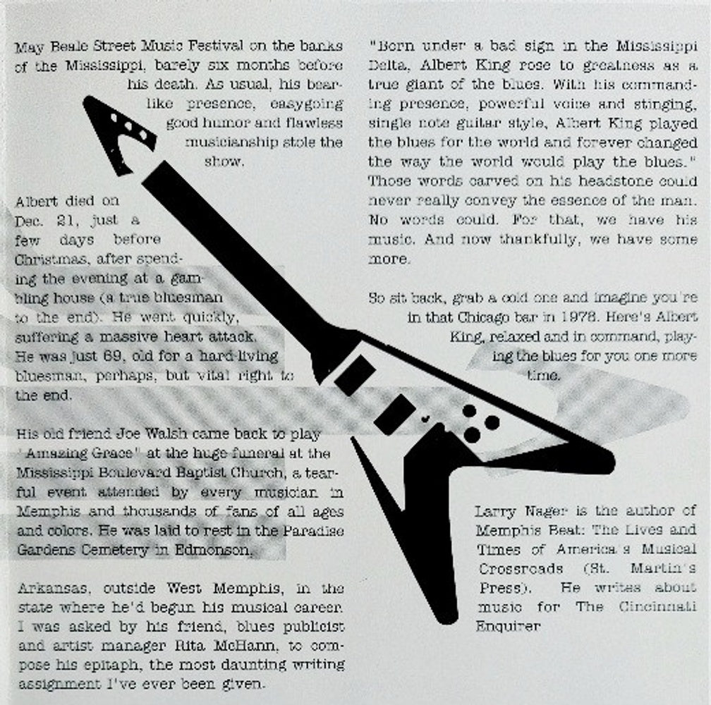 Image 5: Albert King – Talkin Blues CD | Relix