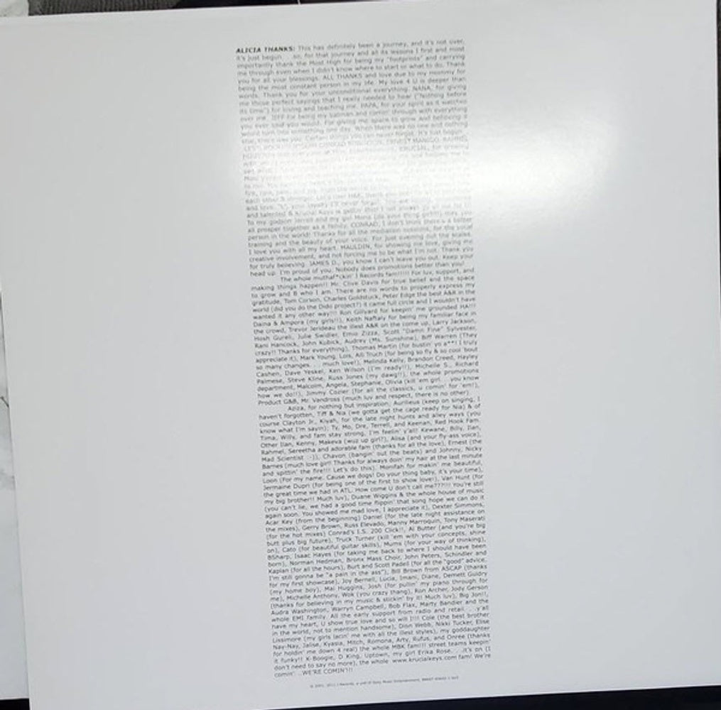 Image 5: Alicia Keys – Songs in a Minor: 10th Anniversary Deluxe (2-LP Vinyl) Vinyl LP | Relix