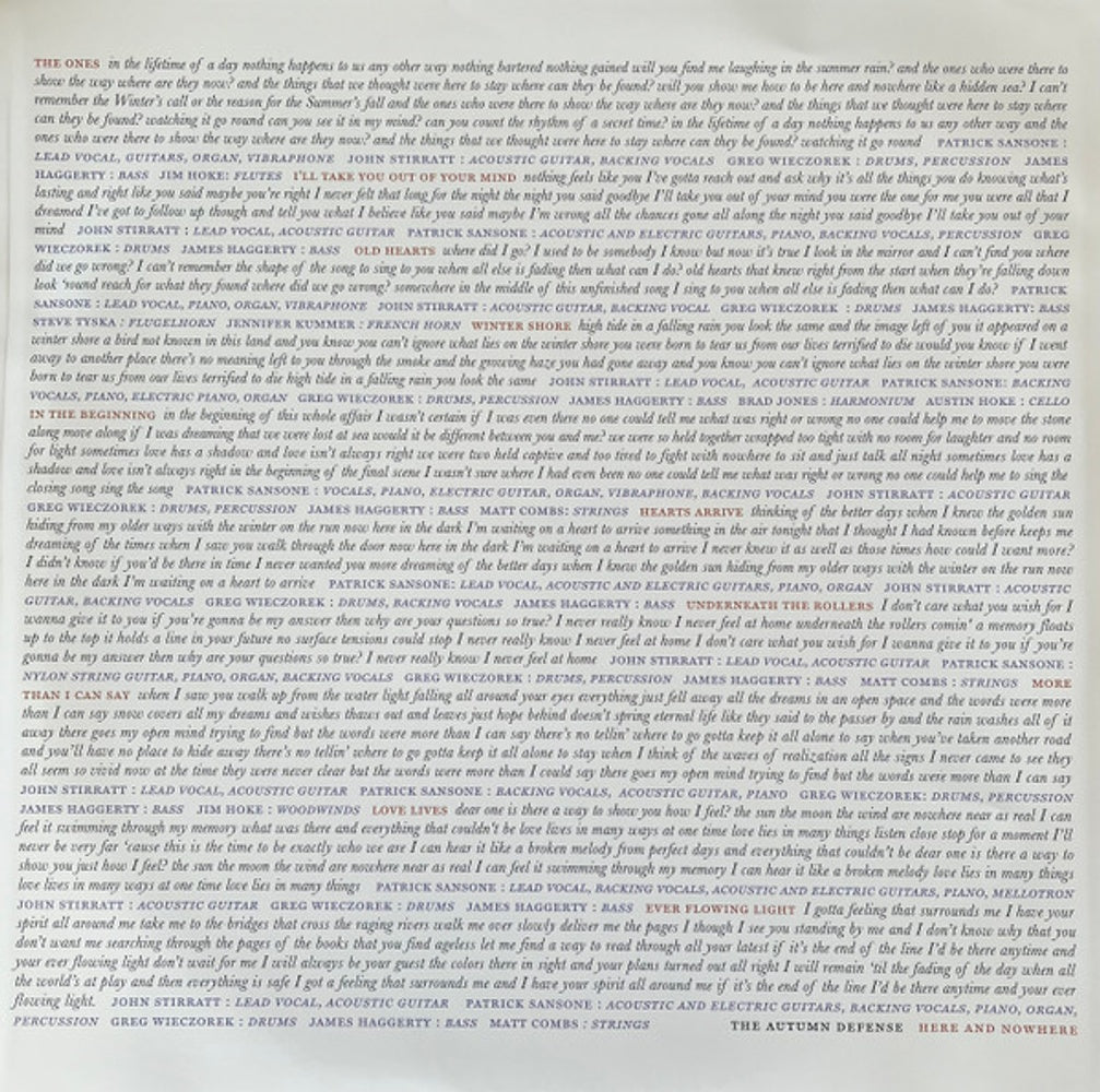 Image 5: Autumn Defense – Here And Nowhere (Gate, Download Included LP Vinyl) Vinyl LP | Relix