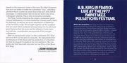Image 5: B.B. King – In France: Live At The 1977 Nancy Jazz Pulsations CD | Relix