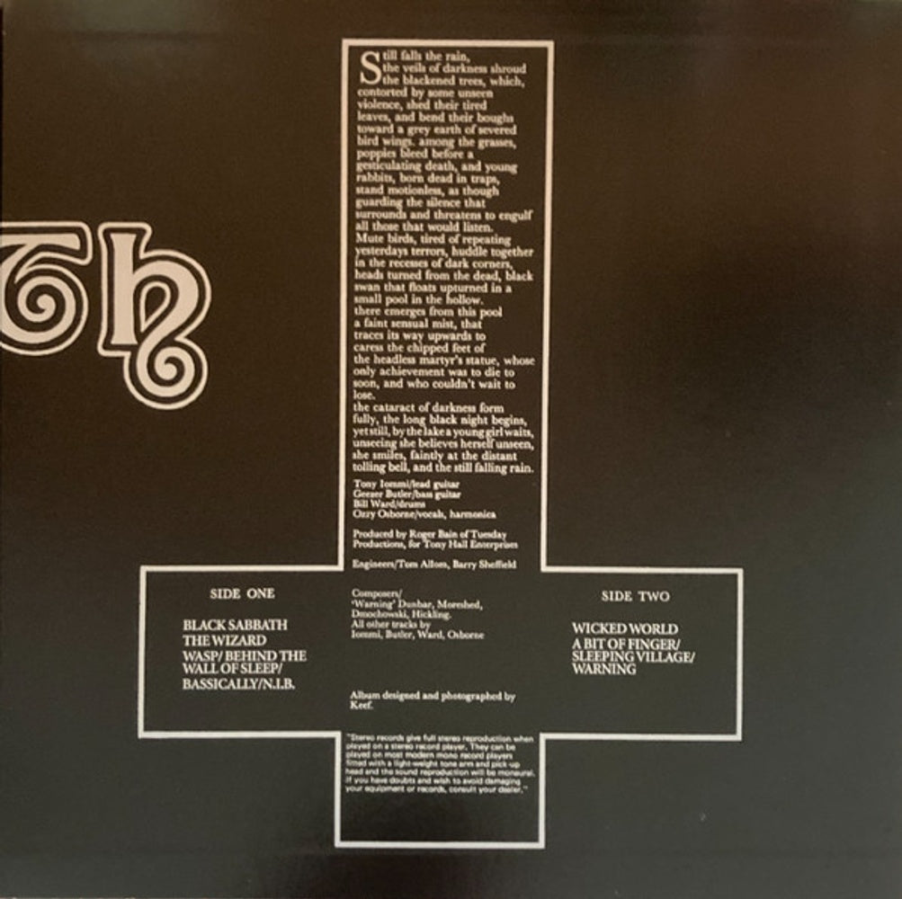 Image 5: Black Sabbath – Black Sabbath (Bme LP Vinyl) Vinyl LP | Relix