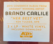 Image 5: Brandi Carlile – The Firewatcher's Daughter (White LP Vinyl) Vinyl LP | Relix