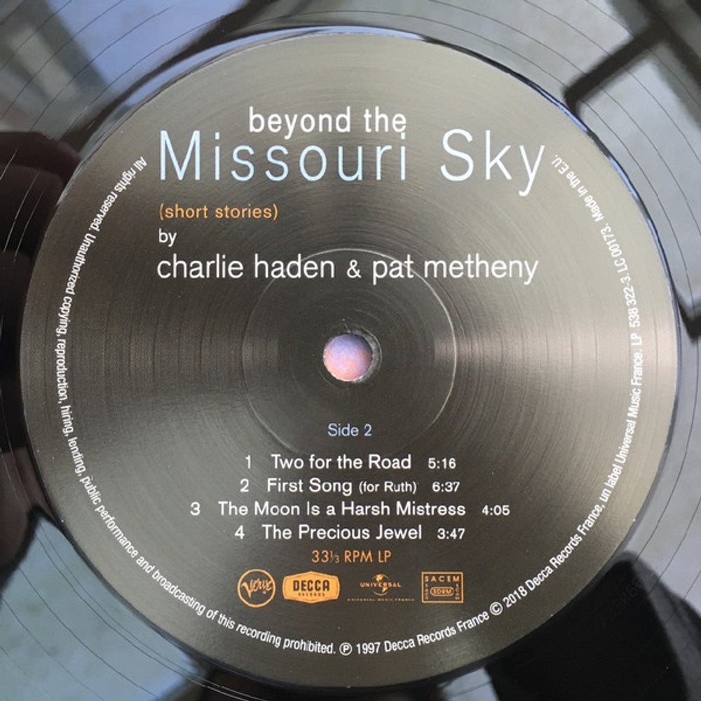 Image 5: Charlie Haden / Metheny,Pat – Beyond The Missouri Sky Vinyl LP | Relix