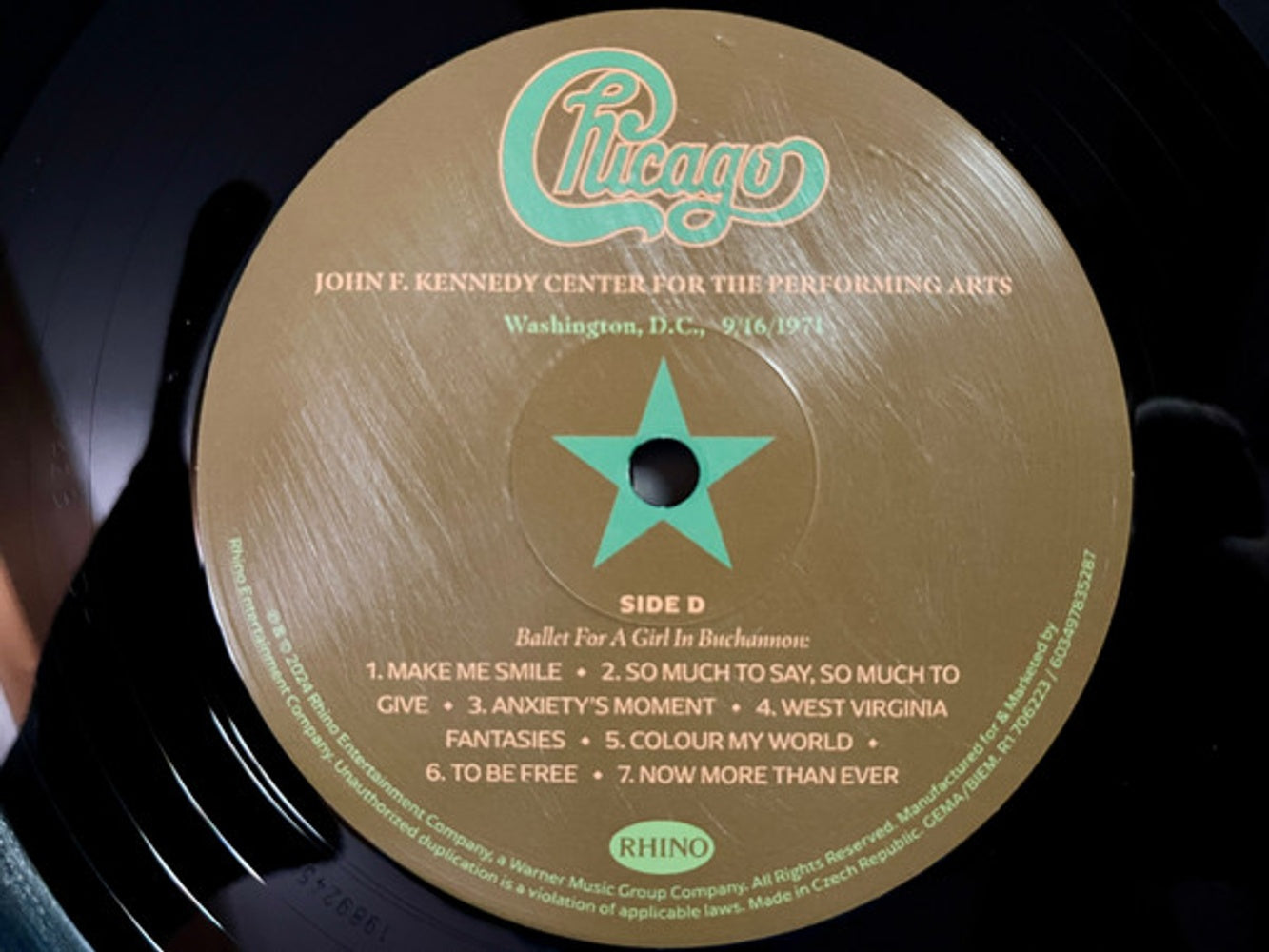 Image 5: Chicago – Chicago At The John F. Kennedy Center For The Perf Vinyl LP | Relix