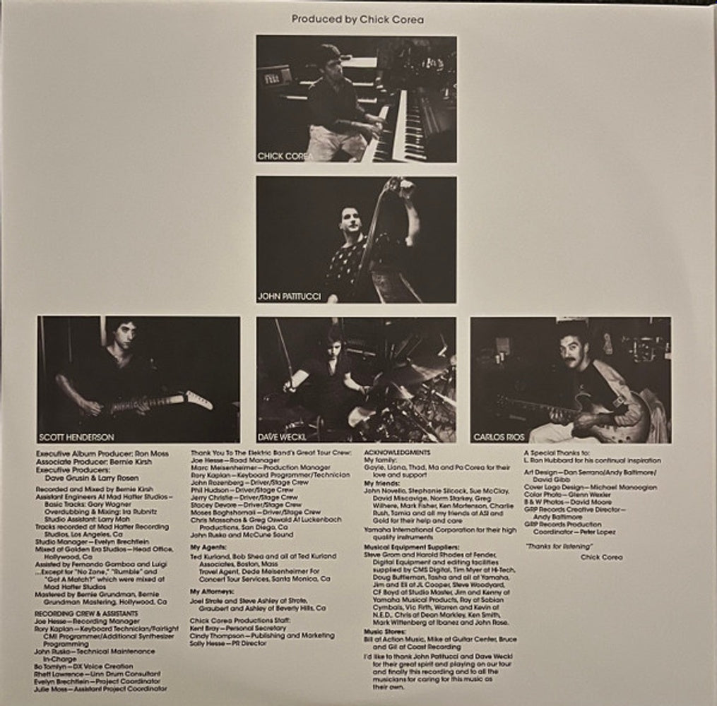Image 5: Chick Corea – Chick Corea Elektric Band (Gate LP Vinyl) Vinyl LP | Relix