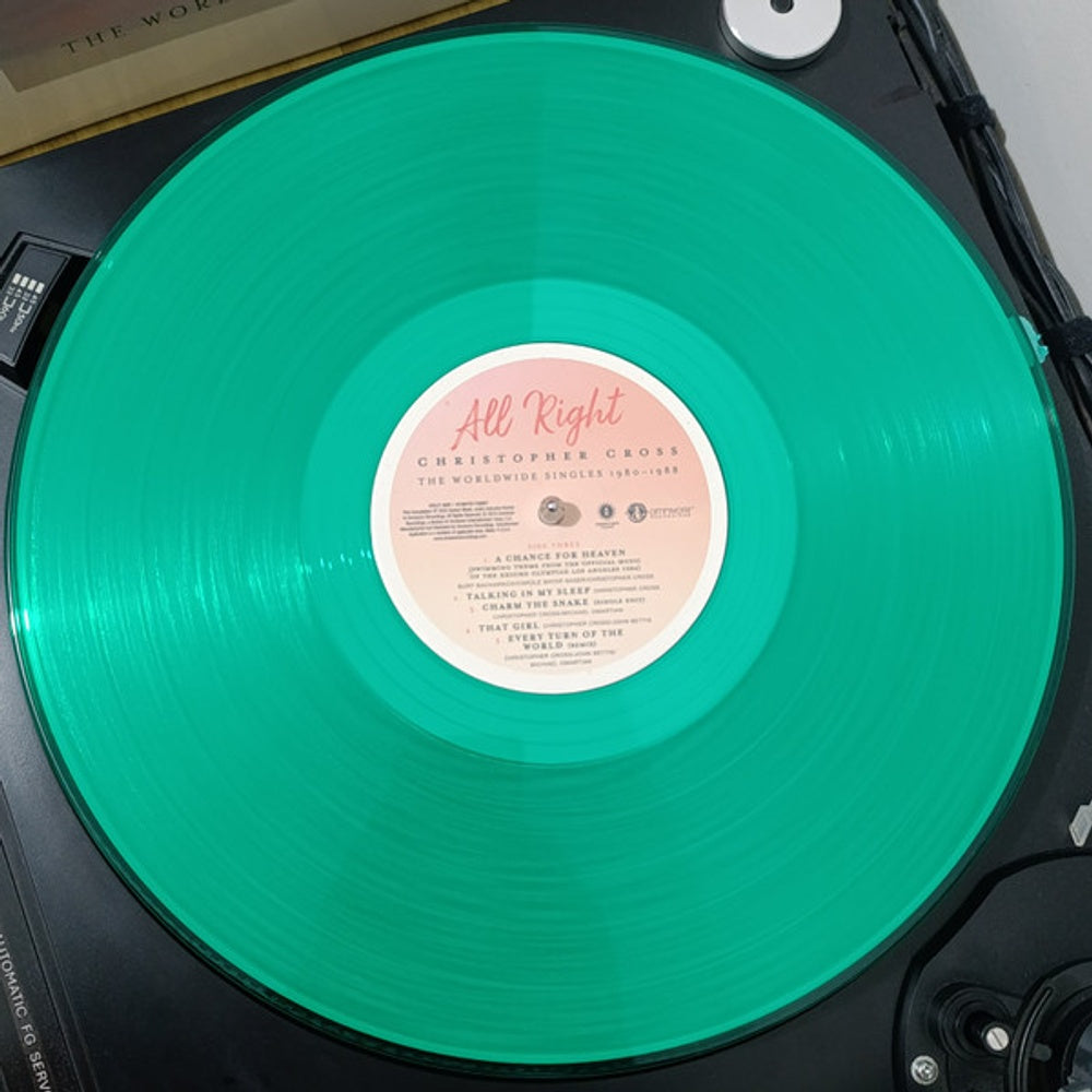 Image 5: Christopher Cross – All Right: The Worldwide Singles 1980-1988 (Colored LP Vinyl) Vinyl LP | Relix