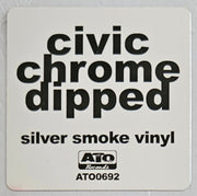 Image 5: CIVIC – Chrome Dipped (Silver Smoke LP Vinyl) Vinyl LP | Relix