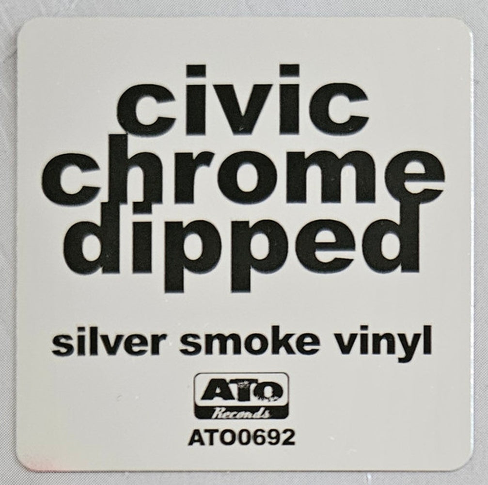 Image 5: CIVIC – Chrome Dipped (Silver Smoke LP Vinyl) Vinyl LP | Relix