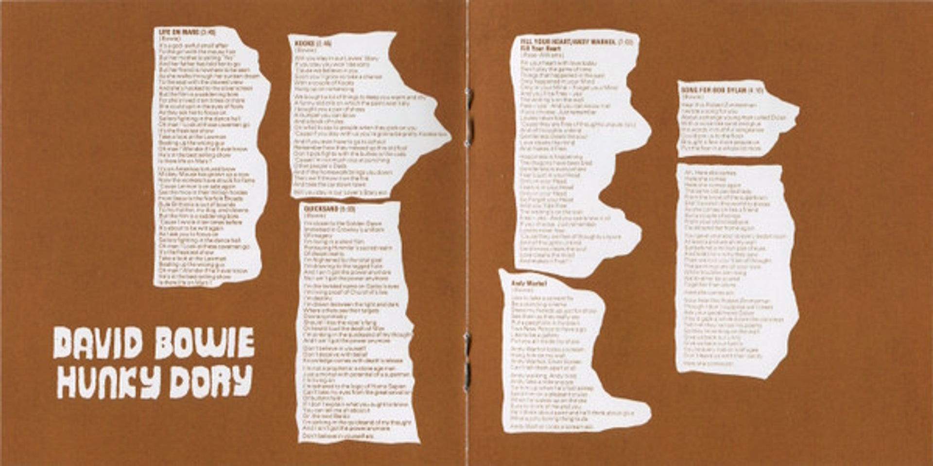 Image 5: David Bowie – Hunky Dory (2015 Remaster, Remastered CD) CD | Relix