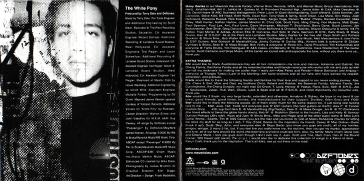 Image 5: Deftones – White Pony (CD) CD | Relix